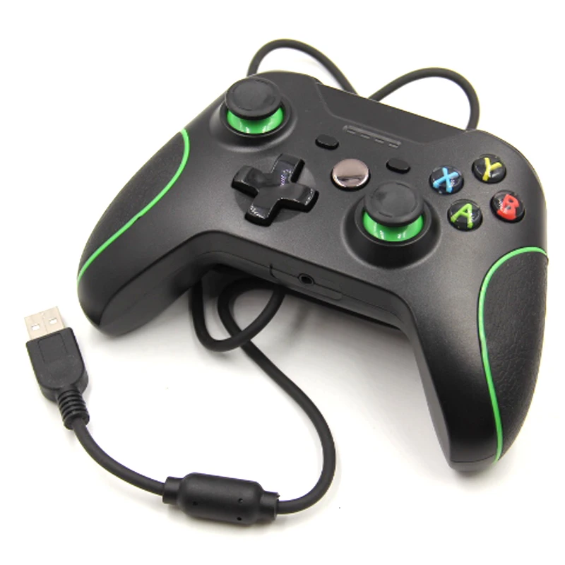 Проводной USB контроллер 2018 для Xbox One игровой джойстик тонкий геймпад Windows