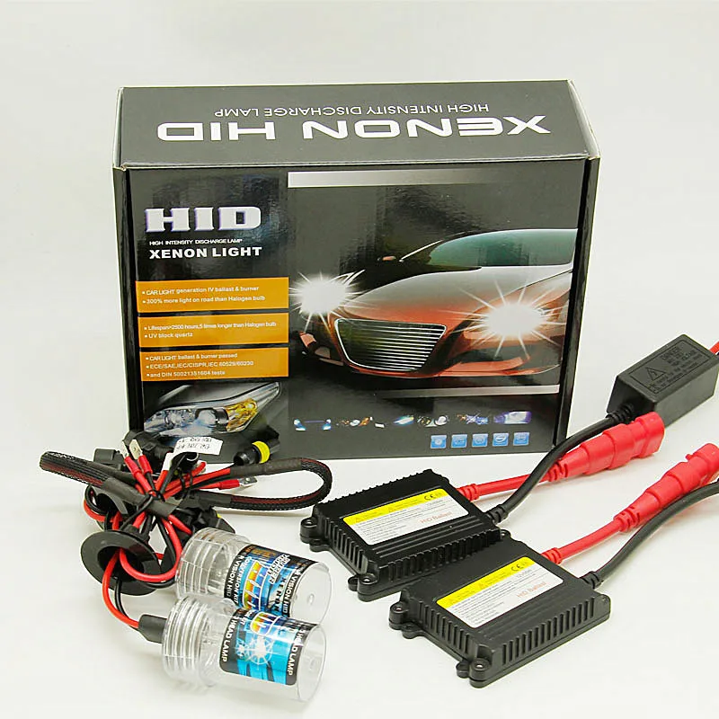 Online HID 9005 9006 H7 H1 H11 H3 55w 880 881 einzigen strahl xenon licht kit 4300k 6000k 8000k 10000k licht