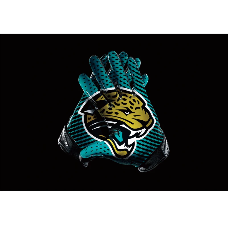 HiFlag NFL Jacksonville Jaguars Gloves Flag 3ftx5ft 100D polyester metal Grommets digital print