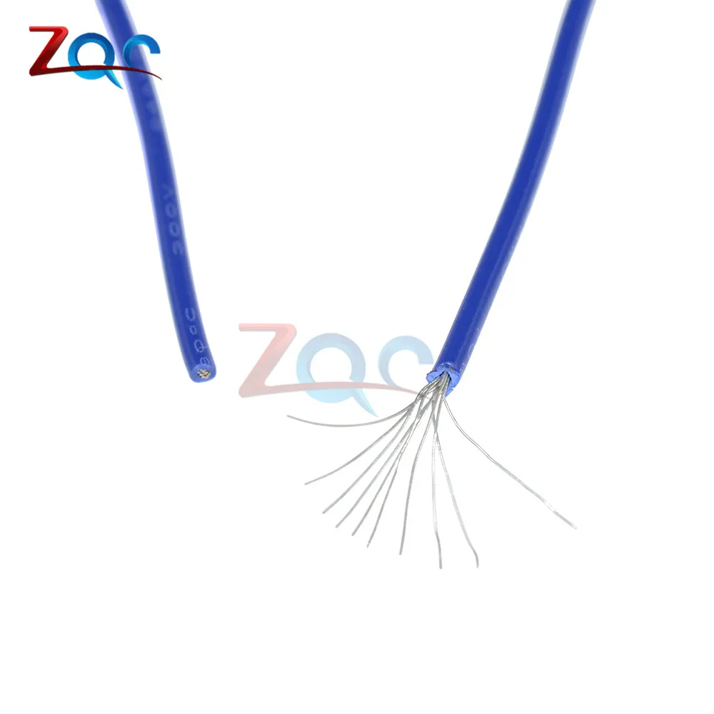 10 метров м UL 1007 24AWG Монтажный провод 80C / 300 В шнур DIY электрический кабель