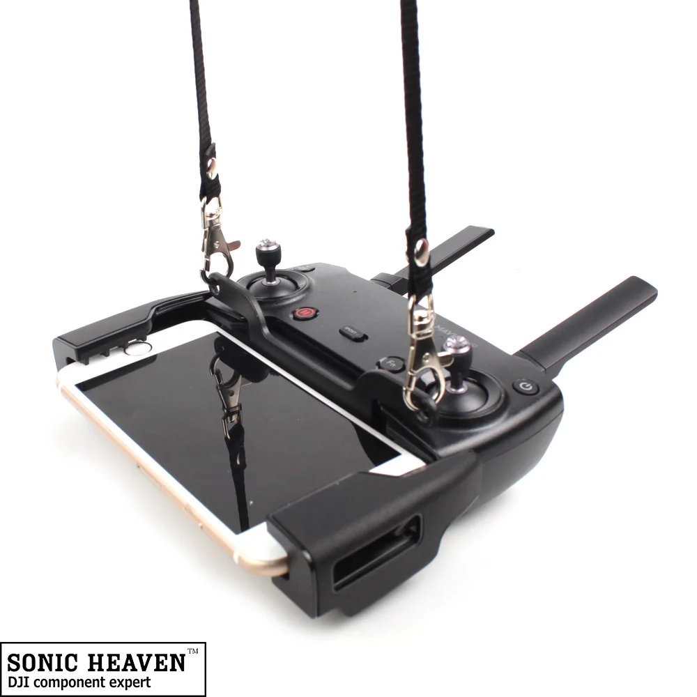 

Dual hook Remote Controller Clasp Bracket Including Strap for DJI MAVIC AIR/ MAVIC PRO/ SPARK Remote Controller Neck Sling