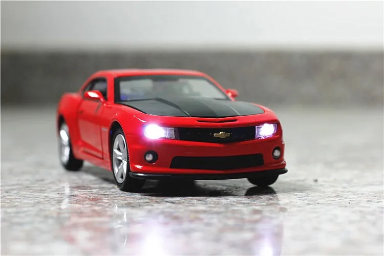 Double Horses 1:32 free shipping Chevrolet Camaro Alloy Diecast Car Model Pull Back Metal Toy Car model toys for children gift