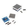 MAX7219 module de matrice de points microcontrôleur module KIT DE BRICOLAGE ► Photo 2/4
