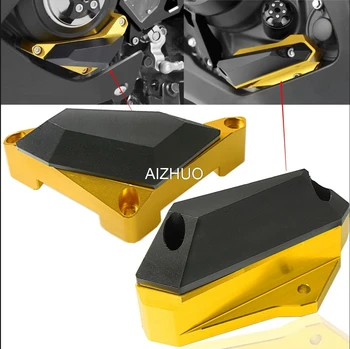 

Motorcycle Frame Slider Engine Stator Case Guard Cover Protector For YAMAHA YZFR3 YZF R3 2015 2016