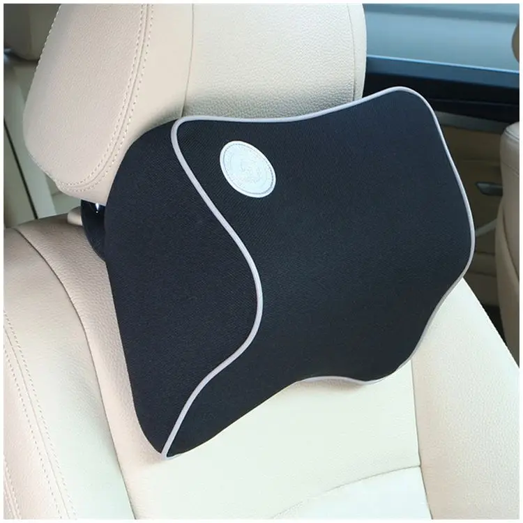 LUCKYBOBI Memory Foam Car Cushion Neck Support Travel Pillow Fits Car