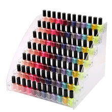 Mordoa Fashion 7 Tiers Cosmetic Makeup Nail Polish Varnish Display Stand Rack Holder Organizer Storage Box 31*31cm