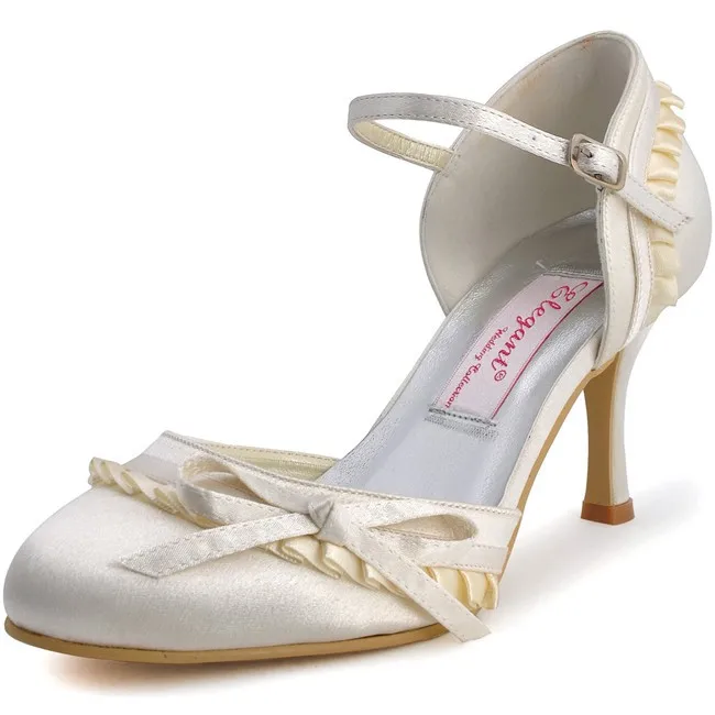 high heel shoes with bows