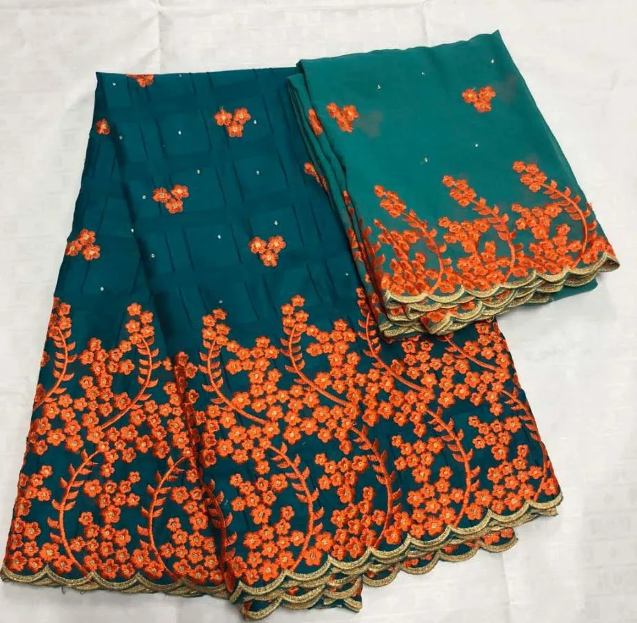 

Lace Cotton Fabric for Men Cloth African Designed Men Used Atiku Nigeria Voile Cotton Fabric for Making Clothes In 7 yards