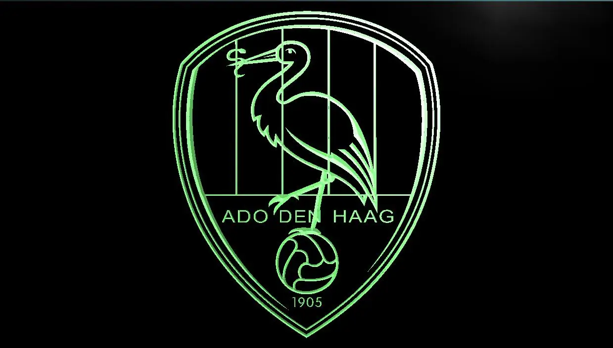 Zh2r Ado Den Haag Netherlands Football Led Neon Light Sign Sign Led Sign Lightsign Neon Light Aliexpress