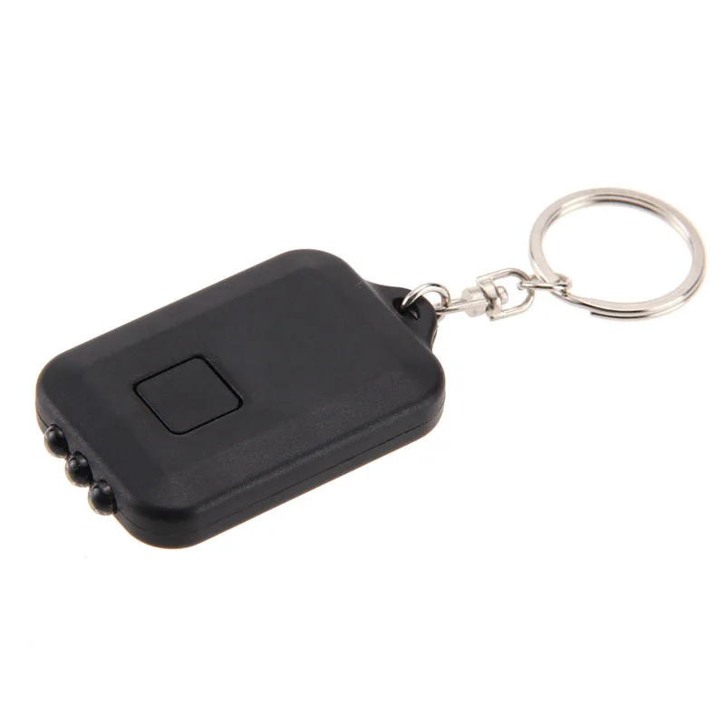 Clearance 3 LEDs Solar Panel electric torch key chain flashlight Camping Lamp Rechargeable Spotlight Power Energy 100000 Hours 60X35X10CM 4