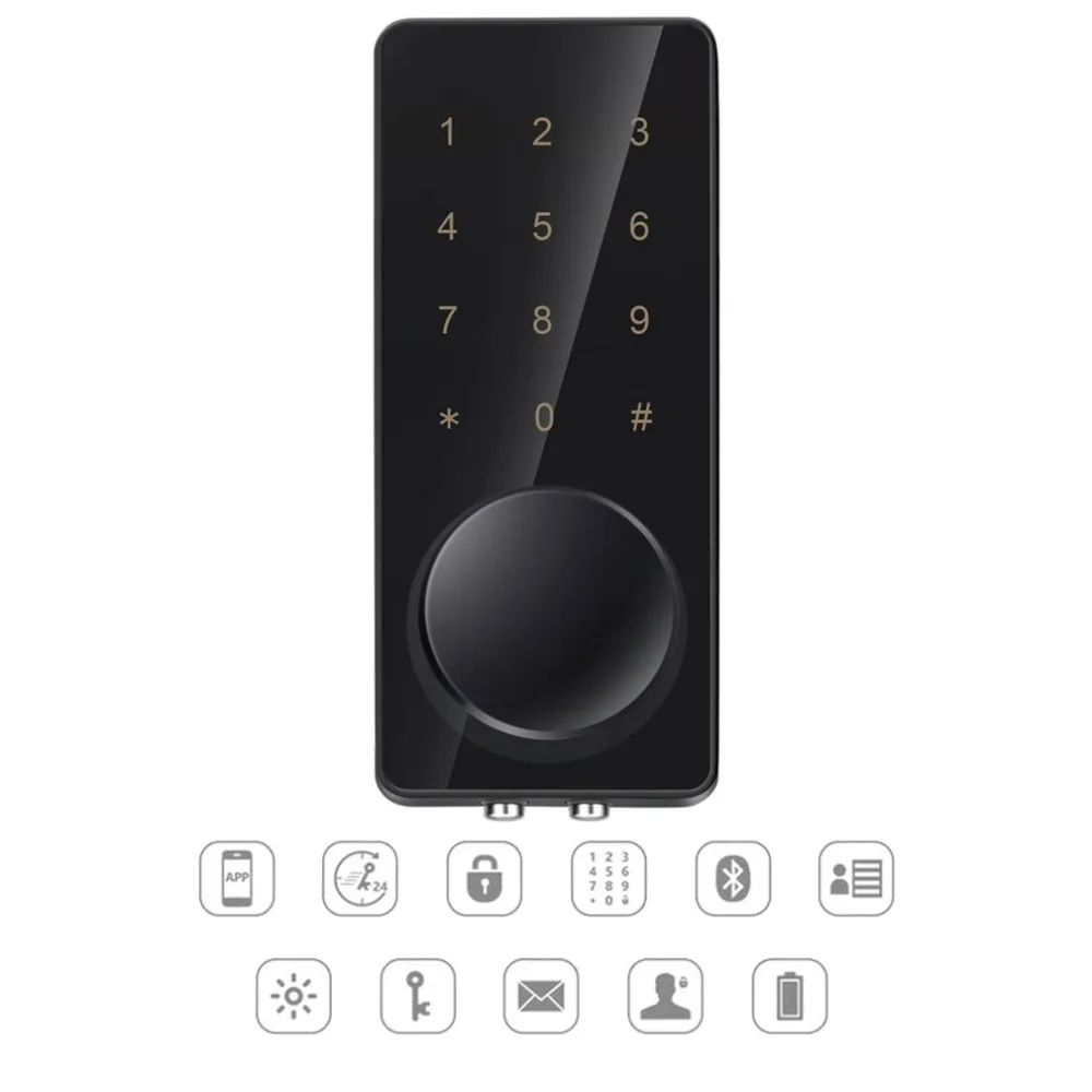 

OS8815BLE-HS BT Electronic Keyless Back-lighted Keypad Door Lock Unlock With Bluetooth Code Key Digital Security Lock