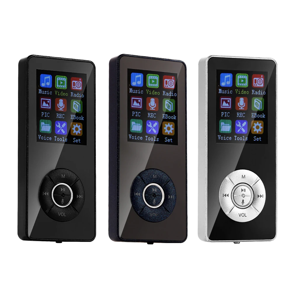 MP3-плеер 32g карта памяти пять кнопок музыкальный плеер с несколькими режимами воспроизведения с слотом для карт 32G 13 языков несколько режимов воспроизведения