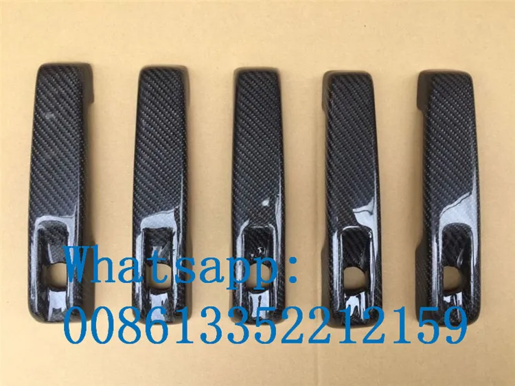 G class W463 carbon fiber handlle cover fit for G class W463 G500 G63 G65 handle cover 5pcs (10)