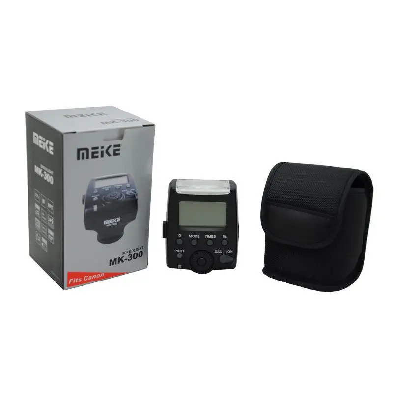 Вспышка Meike MK-300 MK300 LCD i-TTL Speedlite GN30 для Canon EOS M M2 M3 M5 M6 M10 G15 G16 G1X G3X G5X SX50 SX60 77D 750D 760D |