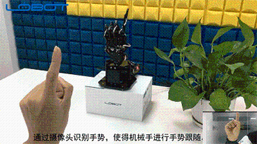 LOBOT uHand2.0 Raspberry 3B+ Программируемый распознавание цвета лица PC/Stick control RC Robot Arm с камерой 480 P