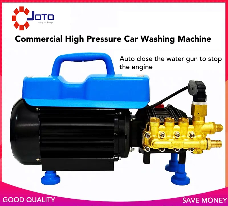 

220V 1600W Electric High Pressure Air Conditioning Washing Machine Household High Pressure Car Washing Machine