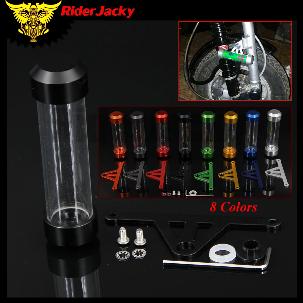 RiderJacky 8 цветов красный черный алюминиевый и акриловый мотоцикл Налоговый диск