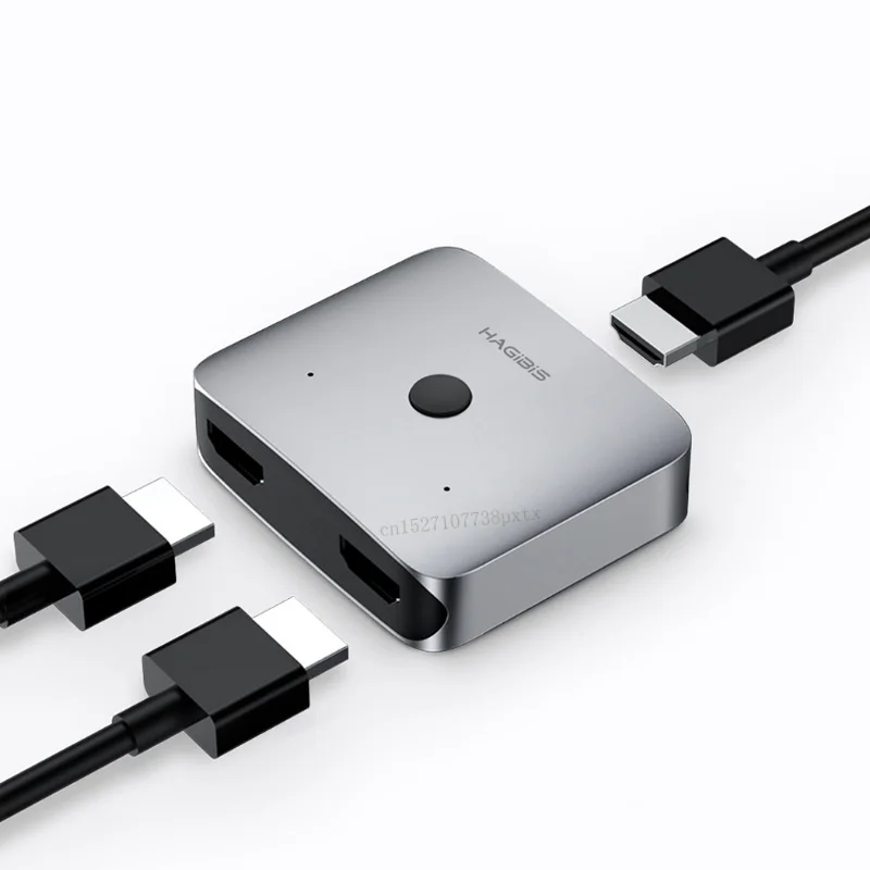 Xiaomi Mijia двухстороннее HDMI распределение переходник конвертер адаптер 4 K цифровой аналоговый видео аудио для ПК ноутбука планшета