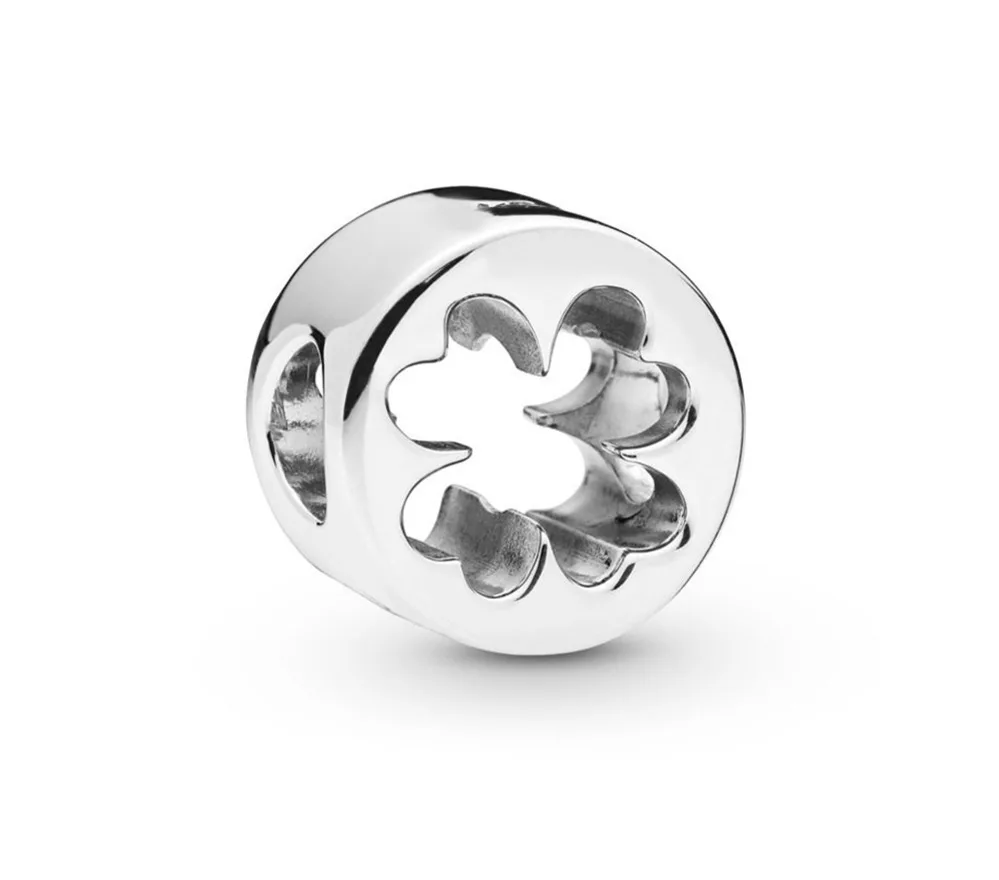 

Kristie 100% 925 Sterling Silver New 2019 Spring 797868 Four -leaf Clover Luck Cut Charm Diy Pulse Advanced Products