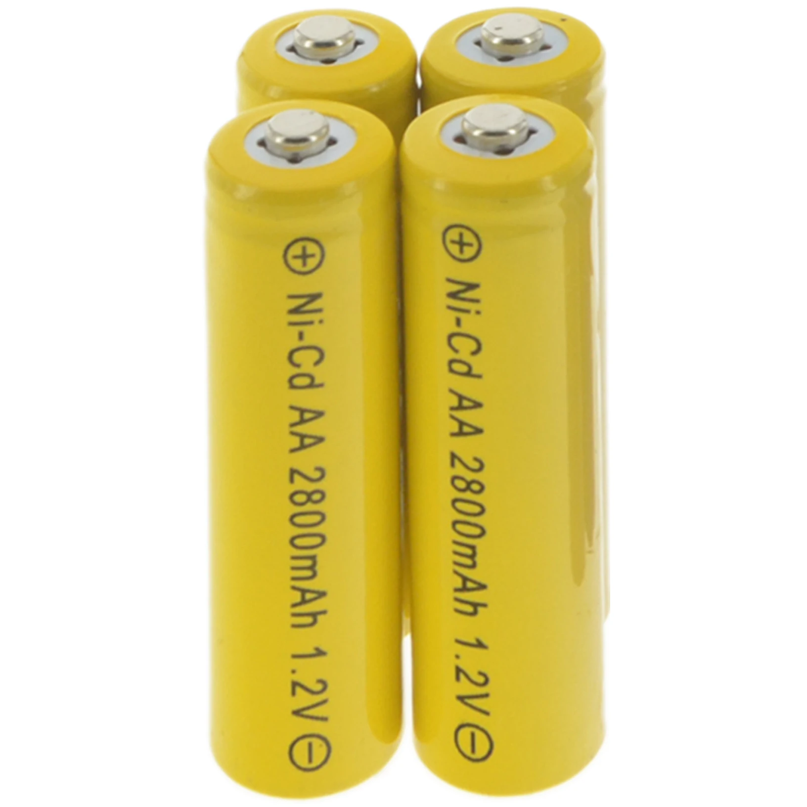 4x AA 1 2 v солнечный светильник с перезаряжаемой батареей NiCd 2800mAh Желтый|rechargeable