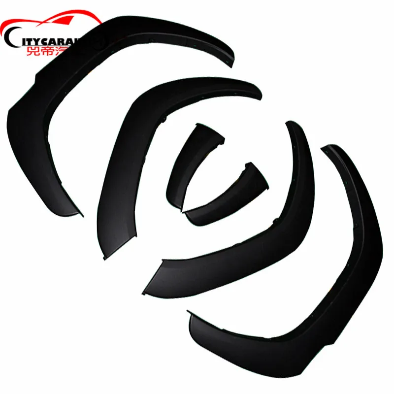 

ORIGINAL STYLE CAR FENDER FLARE STYLING MOULDINGS BODY KITS COVER FIT FOR HILUX ROCCO 2018 PICKUP 4*4 AUTO ACCESSORIES