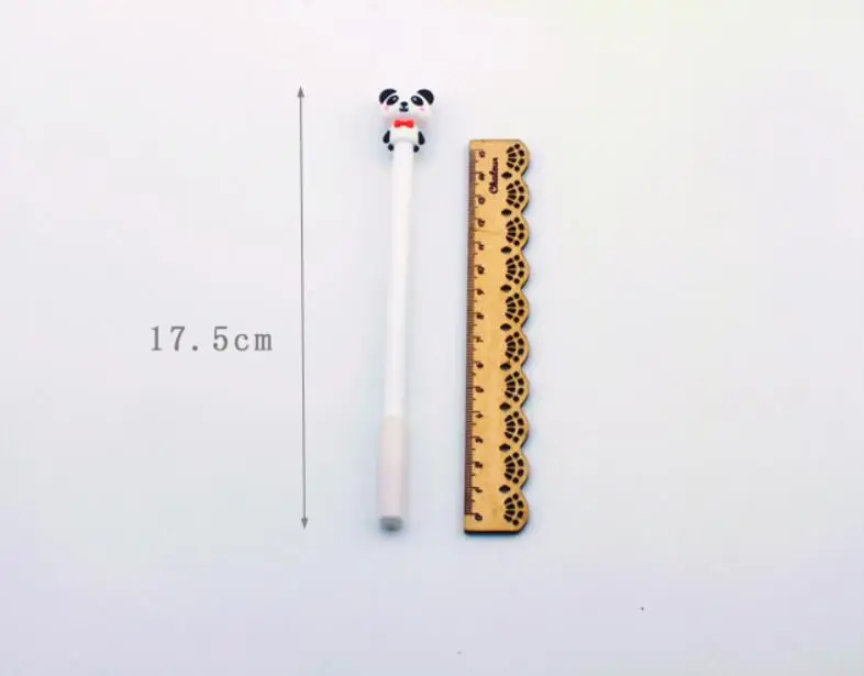 Гелевая ручка с милой пандой для письма kawaii 0 5 мм черные чернила нейтральная