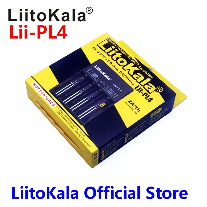 Новое умное зарядное устройство LiitoKala lii-PL4 1,2 в 3,7 в 3,2 в 3,85 В A/AAA 18650 18350 26650 10440 14500 16340 NiMH