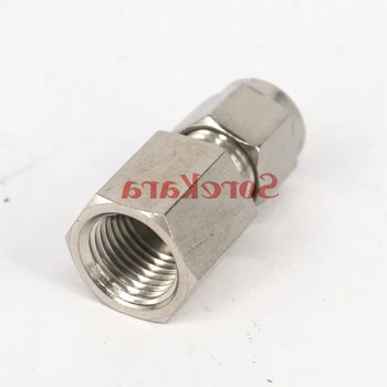 

M10x1mm Female Thread 304 Stainless Steel Fit 6mm OD Tube Coupler Adapter Connector Compression fitting For Tubing