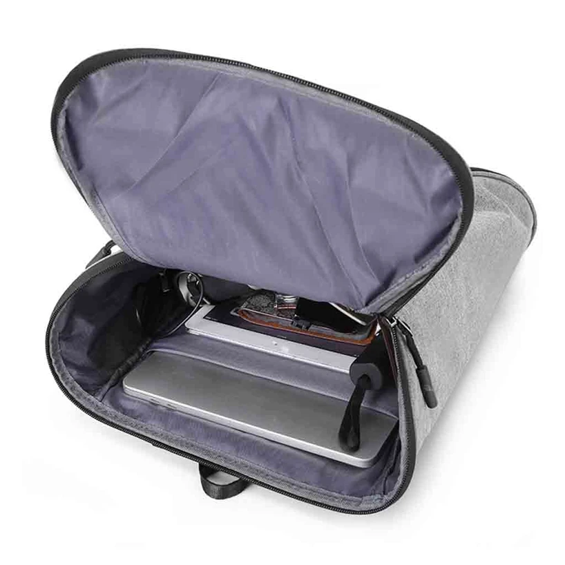 Рюкзак Aelicy мужской деловой с usb разъемом для ноутбука модный дизайн|Рюкзаки| |