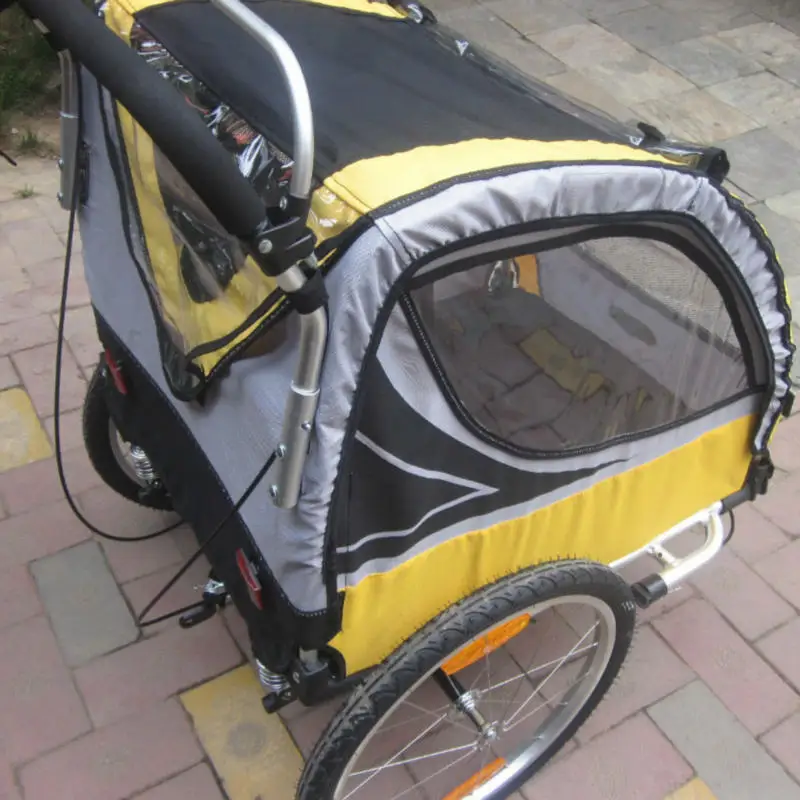 20 дюймов надувные колеса & Алюминий сплав рама 2 в 1 Baby Jogger велосипед прицепы