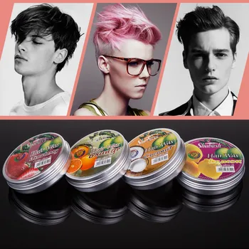 

Natural Men Stereotypes Hair Wax Strong Long Lasting Fluffy Hair Wax Styling Products Casual Matte Hair Mud Gel Pomades