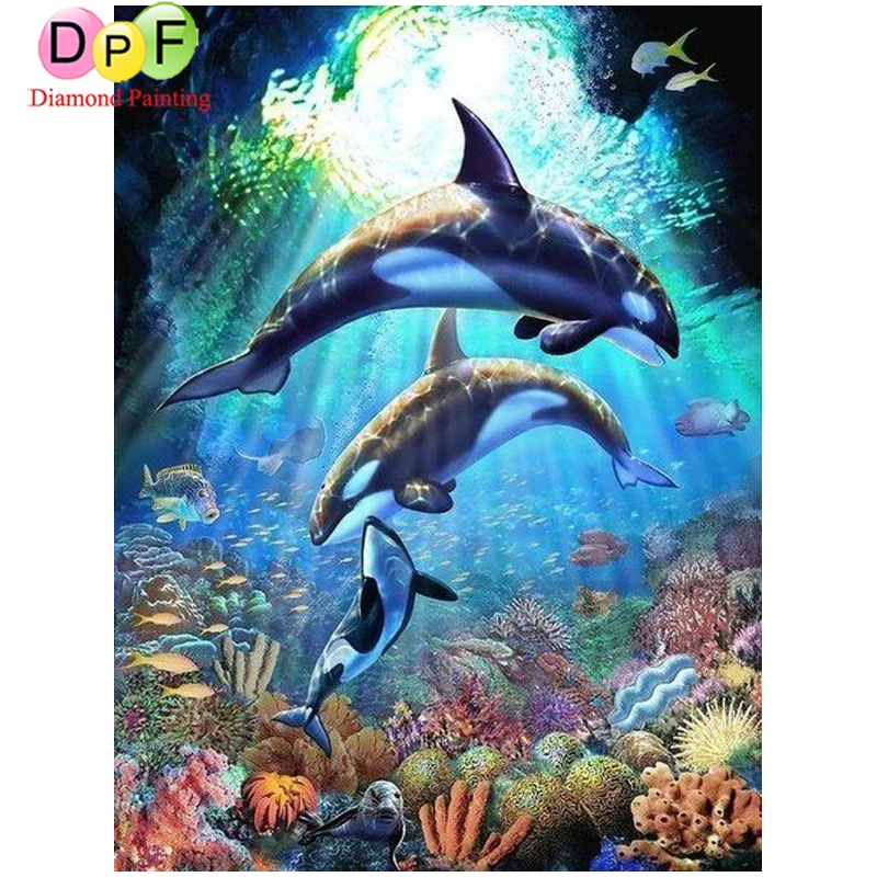 DPF Париж Эйфелева башня Алмазная вышивка крестиком КИТ diy алмазная живопись Декор