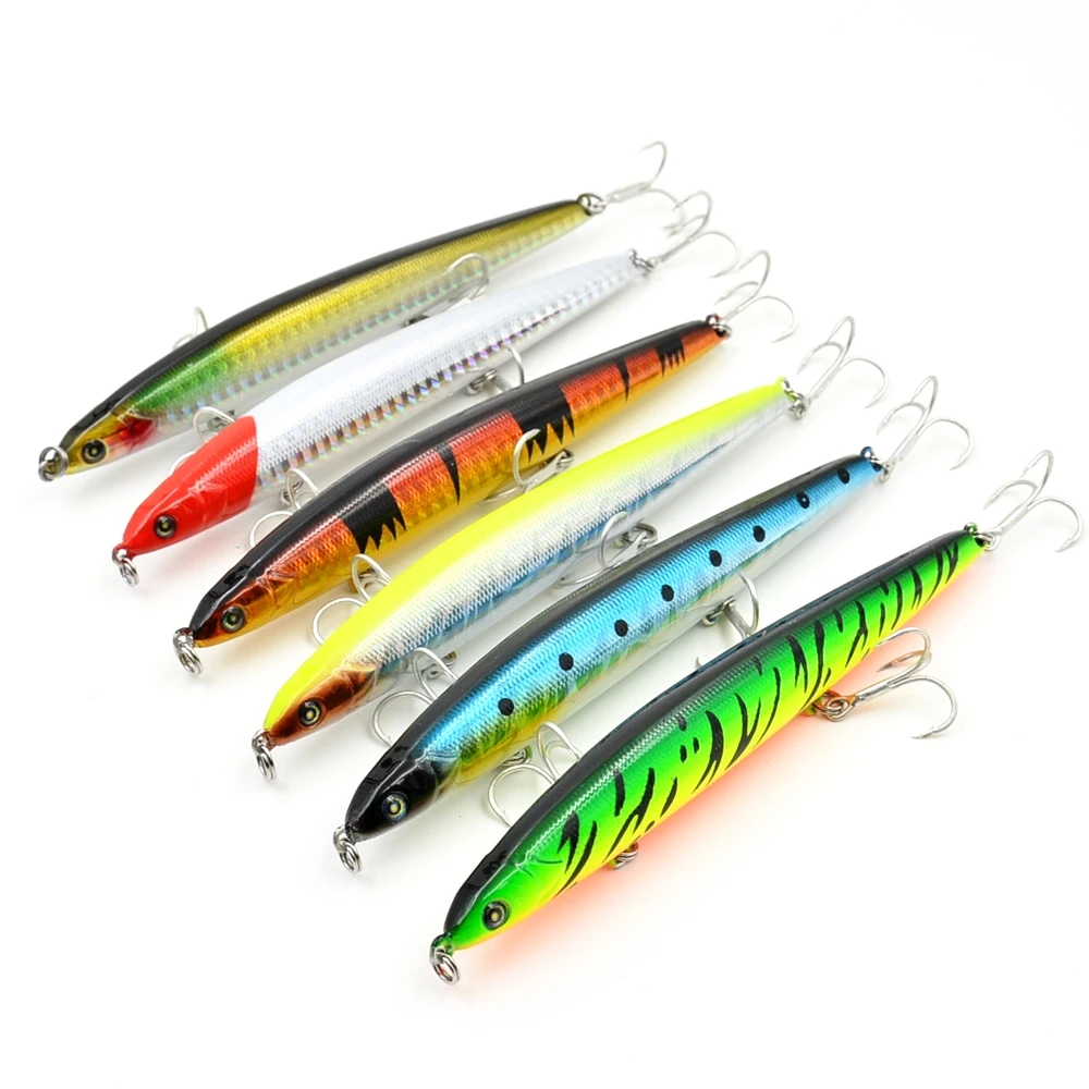 

1pcs/lot sinking Fishing lure pencil lure 125mm/20.5g Pesca hard bait fishing wobblers Goods for fishing everything for fishing