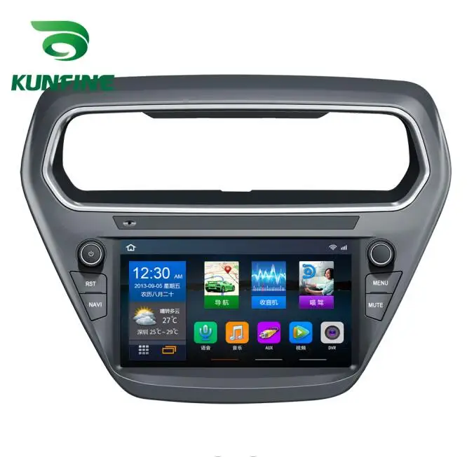 Discount Octa Core Android 8.1 4GB RAM 64G ROM Car DVD GPS Navigation Player Deckless Car Stereo For Ford Escort 2015-2017 Radio 1