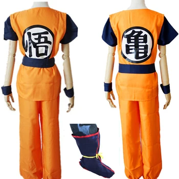 

New Arrive Japanese Womens/Mens Halloween Anime Dragon Ball Z Monkey Cosplay Costumes Men Clothes Women