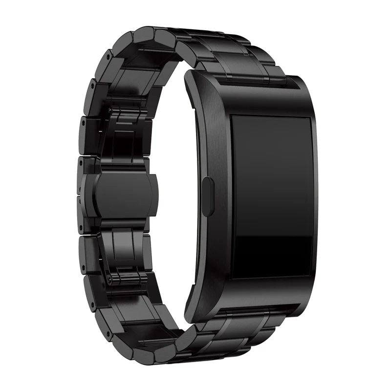 Высококачественный ремешок из нержавеющей стали для часов FitBit Charge 2 Браслет Смарт-часы ремешок для зарядки 2 браслет с корпусом