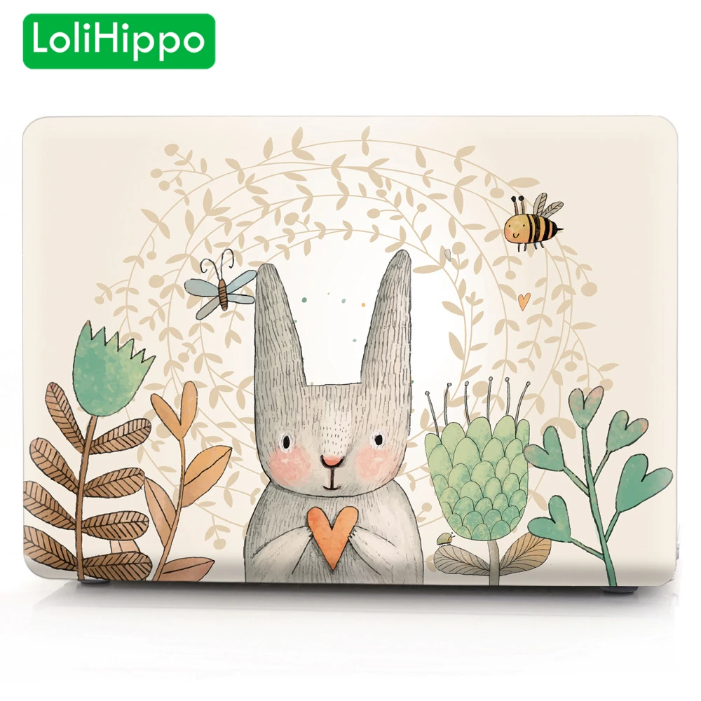 LoliHippo Cat Series Laptop Protective Case for font b Apple b font font b Macbook b