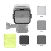 Andoer-Kit de Protector de filtro de lente cuadrado ND2/ND4/ND8/ND, para GoPro Hero 4 Session con soporte de marco de montaje de filtro ► Foto 3/6