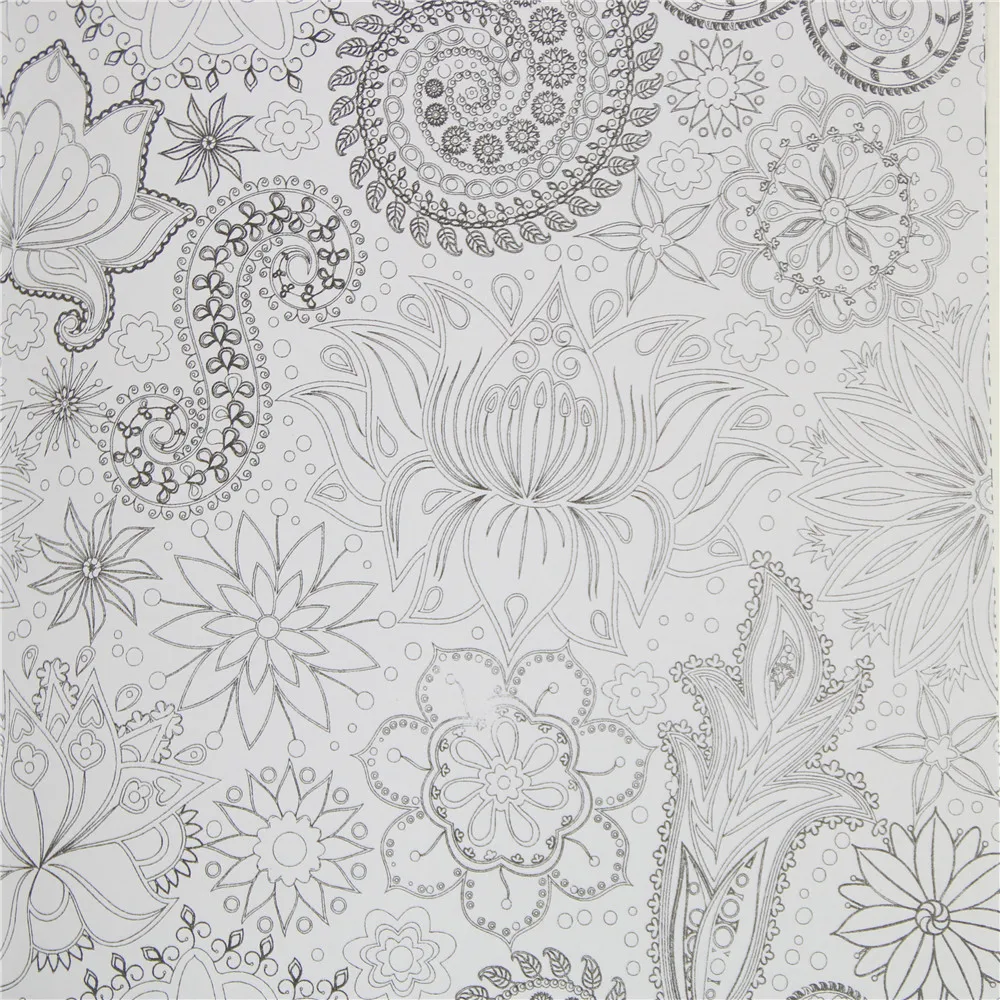 1 PCS 24 Pages Mandalas Flower Coloring Book For Children Adult Relieve Stress Kill Time Graffiti Painting Drawing Art Book 1 PCS 24 Pages Mandalas Flower Coloring Book For Children Adult Relieve Stress Kill Time Graffiti Painting Drawing Art Book