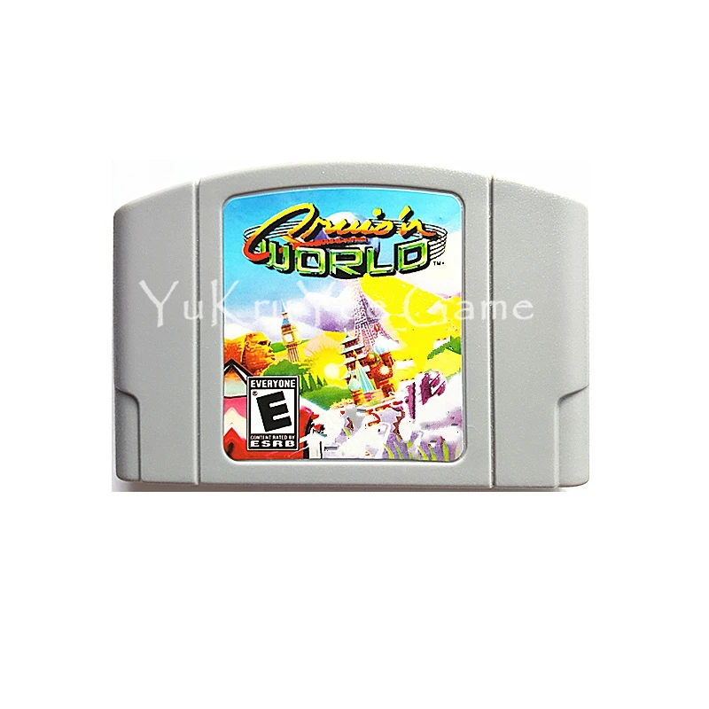 

Cruis'n World Video Game Cartridge Card for 64 Bit Console System English US NTSC Version N14