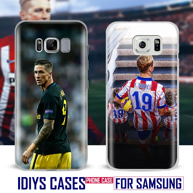 

For Samsung Galaxy S4 S5 S6 S7 Edge S8 Plus Note 2 3 4 5 C5 C7 A8 A9 Fernando Torres Originality New Phone Case Shell Cover Bag
