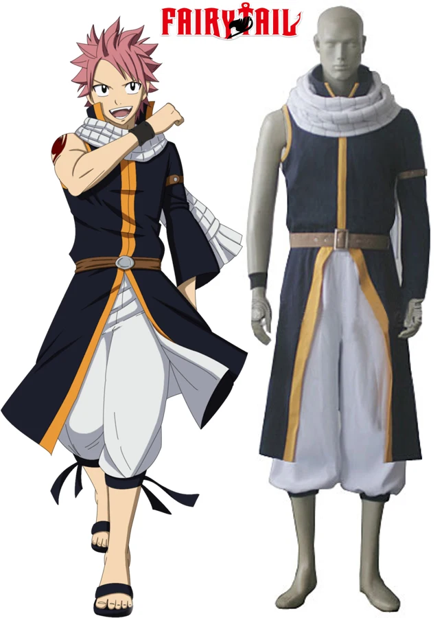 

Natsu Dragneel Cosplay Fairy Tail Dragon Slayers Natsu Dragneel After Seven Years Cosplay Costume Custom Made