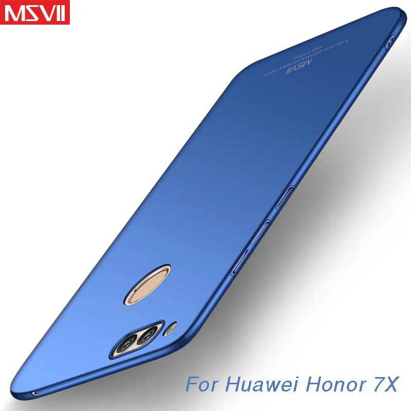 Брендовый Роскошный чехол Msvii для huawei honor 7x накладка 360 дюйма на весь корпус