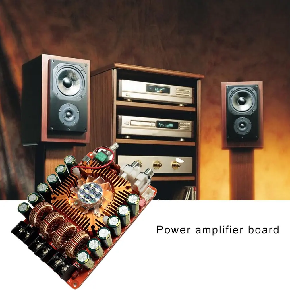 

TDA7498E Digital Amplifier Board Power Amplifier Board High Quality DC 15V To 36V 2X160W 8A High Power Digital Amplifier Board