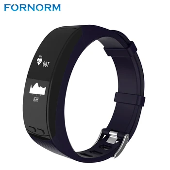 

FORNORM Bluetooth 4.0 P5 Smart Bracelet GPS Positioning Heart Rate Smartband Fitness Tracker Pedometer Sleep Monitor