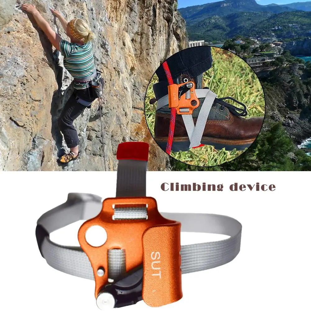

Safety Foot Ascender Riser Rock Climbing Mountaineering Equipment Climbing Device Tool Protector Accessories For Left/Right Foot