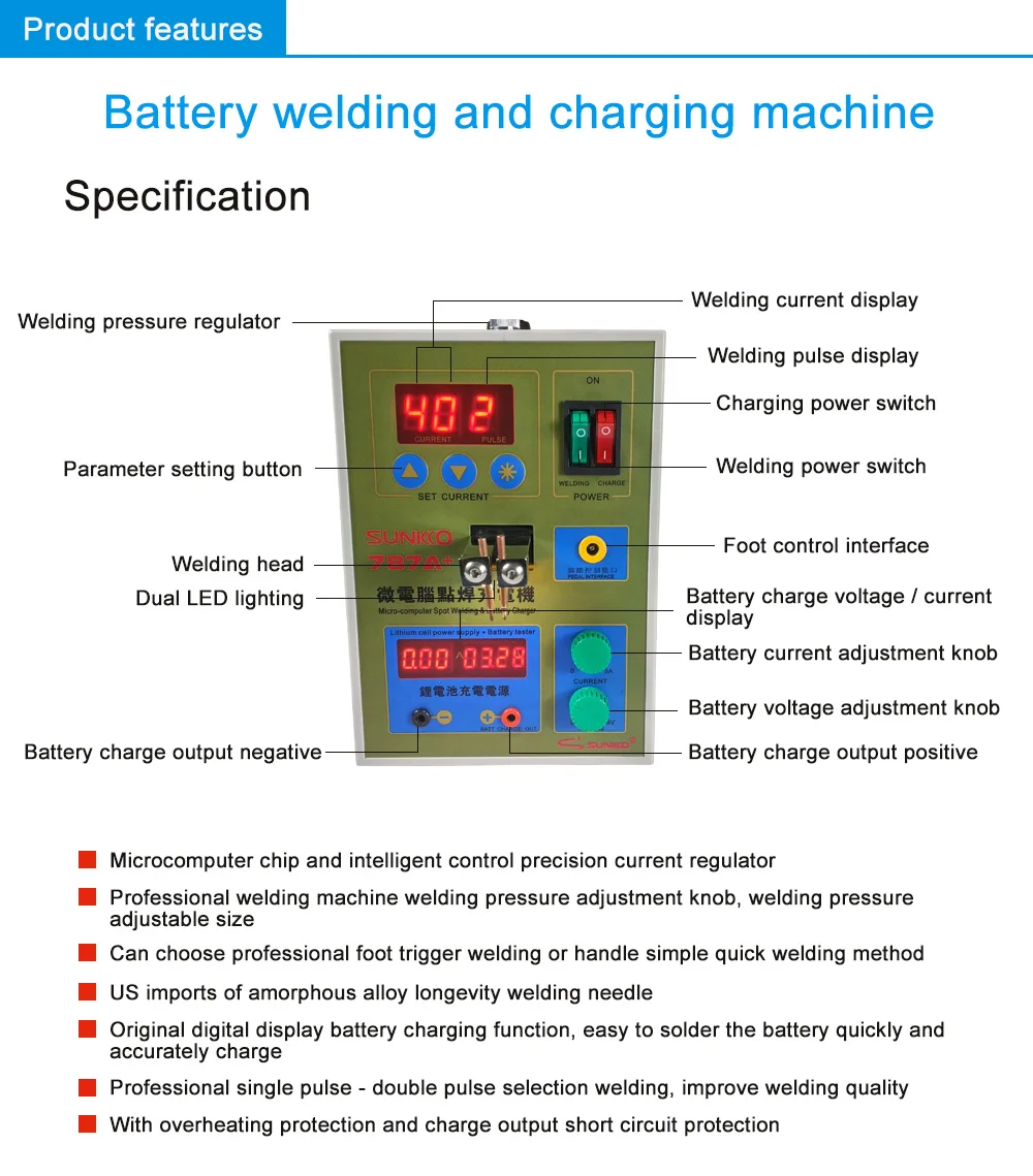 787A+ spot welder machine 5