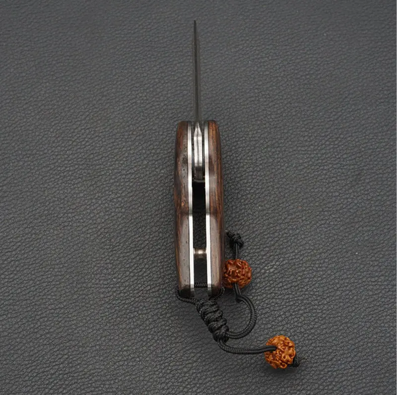 TRSKT дамасский стальной нож с деревянной ручкой карманный нож походные ножи спасательный Открытый Нож для коллекции Edc инструменты дропшиппинг