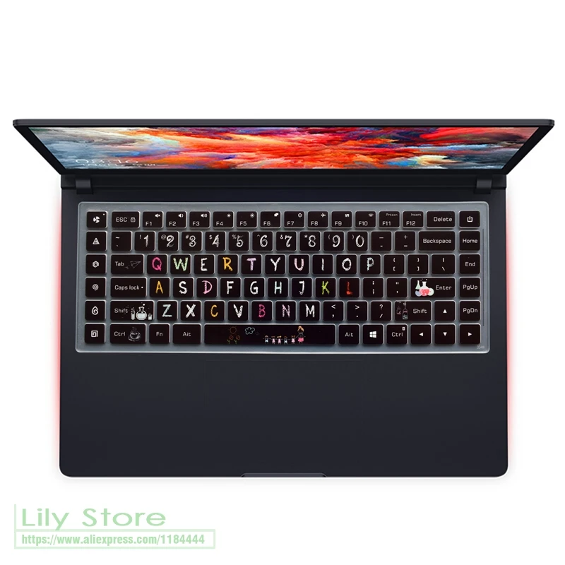 Силиконовый чехол для клавиатуры ноутбука 15 6 дюйма защитный игрового Xiaomi Mi с Nvidia