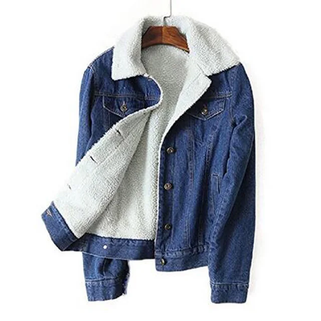 jaqueta jeans ovelha